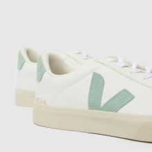 VEJA Campo in White & Green VEJA Campo,3 of 4