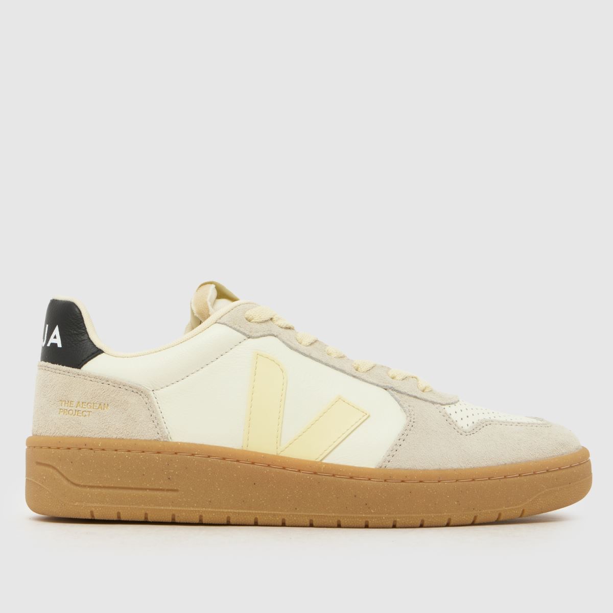VEJA V-82 Trainers in Beige Multi