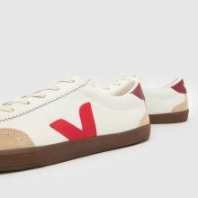 VEJA Volley in White & Red VEJA Volley,4 of 4
