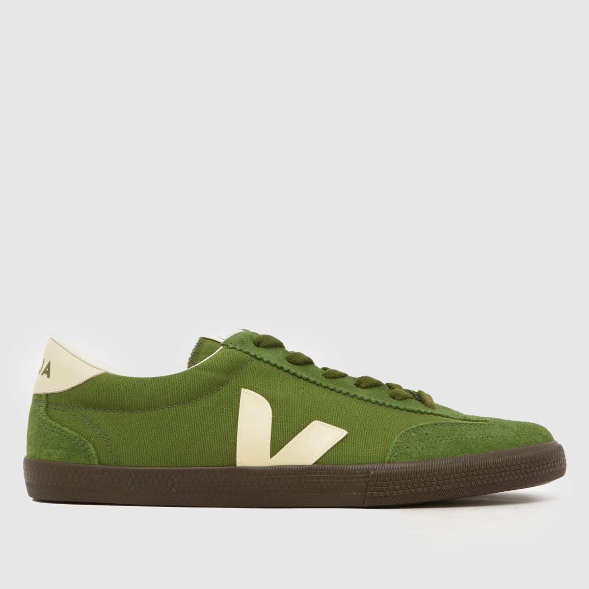 VEJA Volley Trainers in Khaki