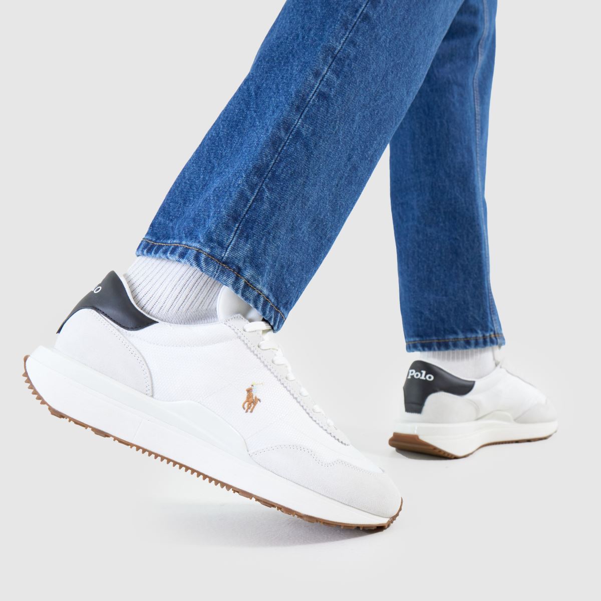 Polo Ralph Lauren Train 89 PP in White Multi Polo Ralph Lauren Train 89 PP 8