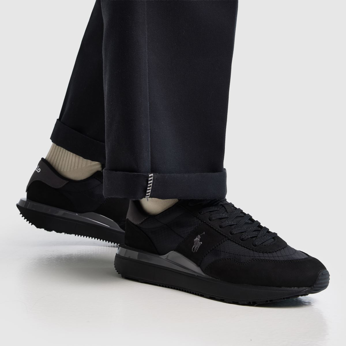 Polo Ralph Lauren Train 89 in Black & Grey Polo Ralph Lauren Train 89 8
