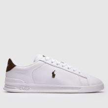 Polo Ralph Lauren Heritage Court in Brown & White Polo Ralph Lauren Heritage Court,1 of 4