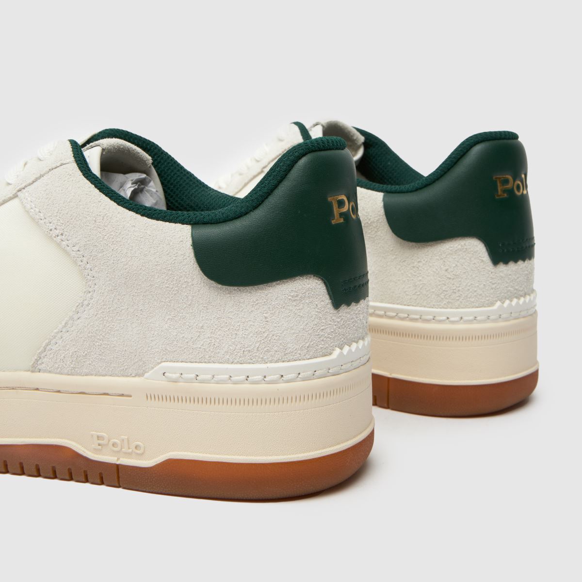 Polo Ralph Lauren Masters Court in White & Green Polo Ralph Lauren Masters Court 7