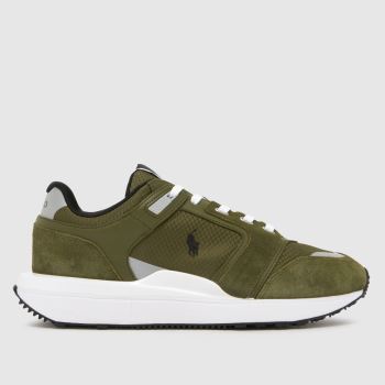 Polo Ralph Lauren Khaki Train 89 PP V2 Mens Trainers