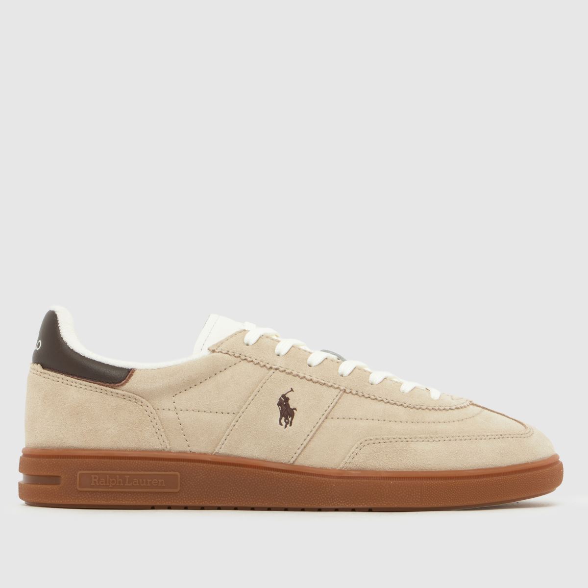 Polo Ralph Lauren Bedford Trainers in Taupe