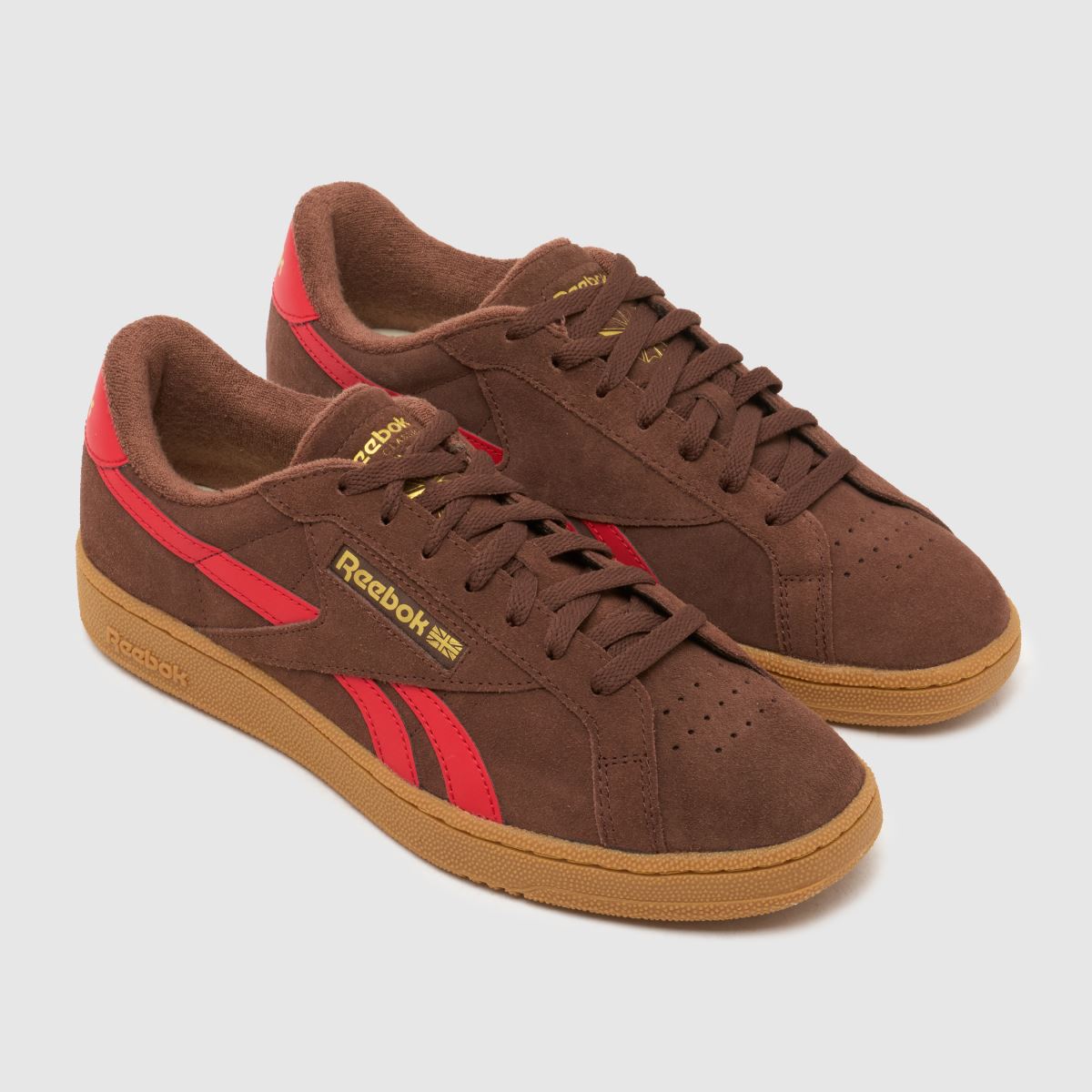 Reebok Club C Grounds in Brown Multi Reebok Club C Grounds 4