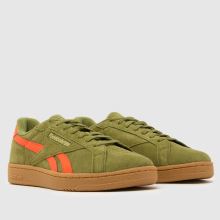 Reebok Club C Grounds in Green Multi Reebok Club C Grounds,2 of 4