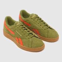 Reebok Club C Grounds in Green Multi Reebok Club C Grounds,3 of 4