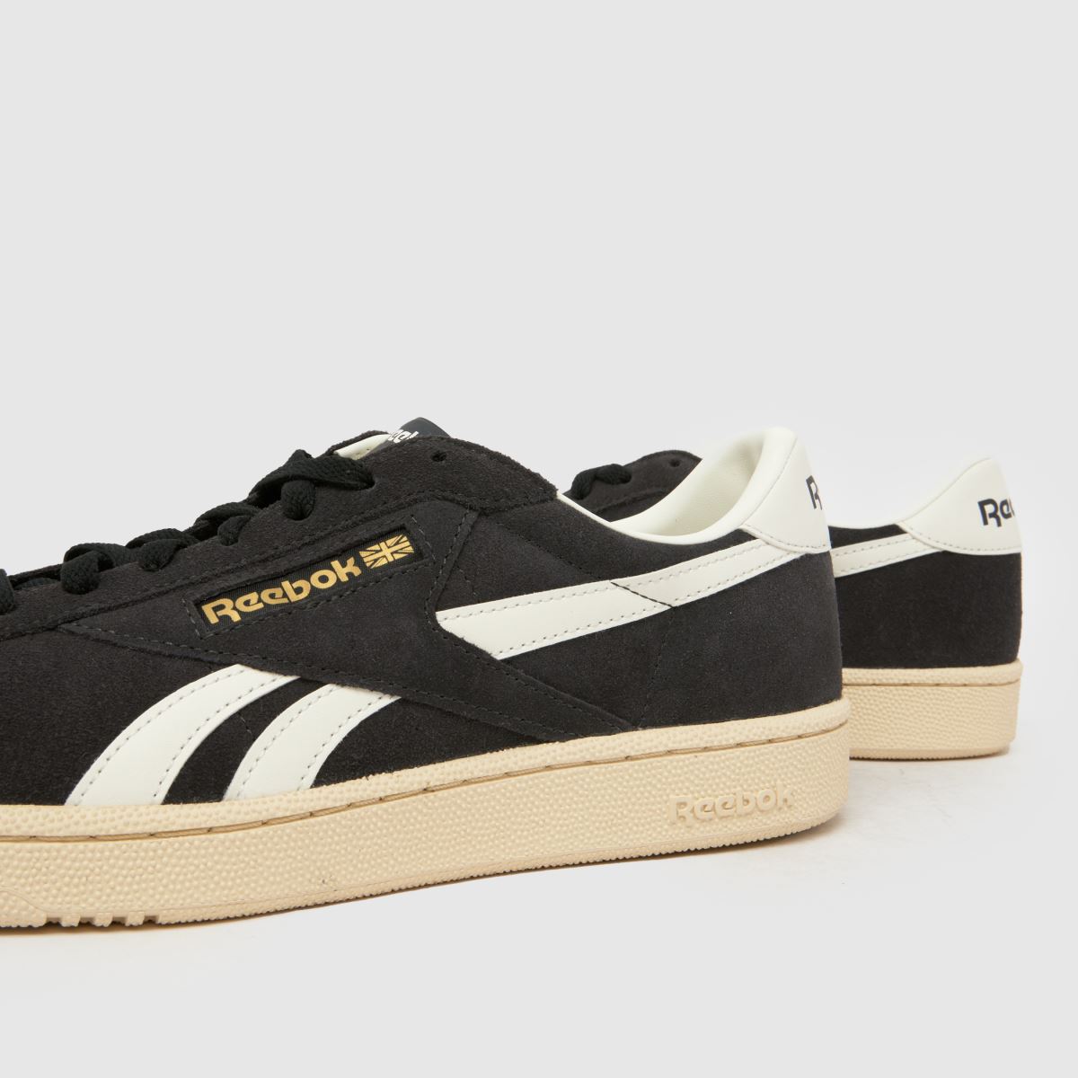Reebok Club C Grounds in Black & White Reebok Club C Grounds 7