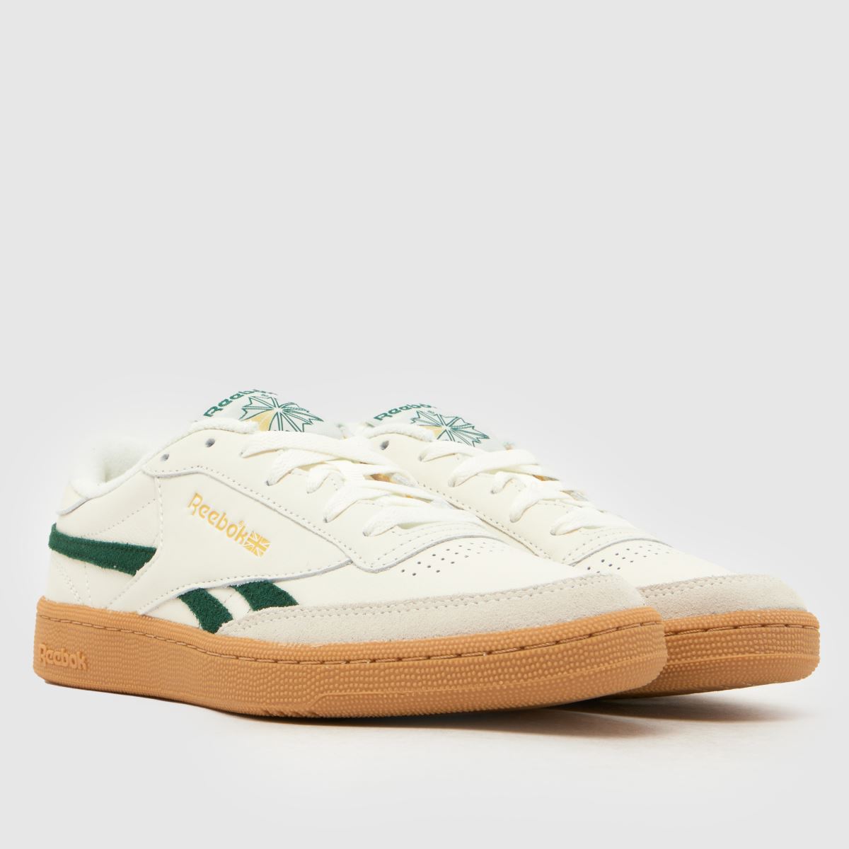 Reebok Club C Revenge in White & Green Reebok Club C Revenge 1