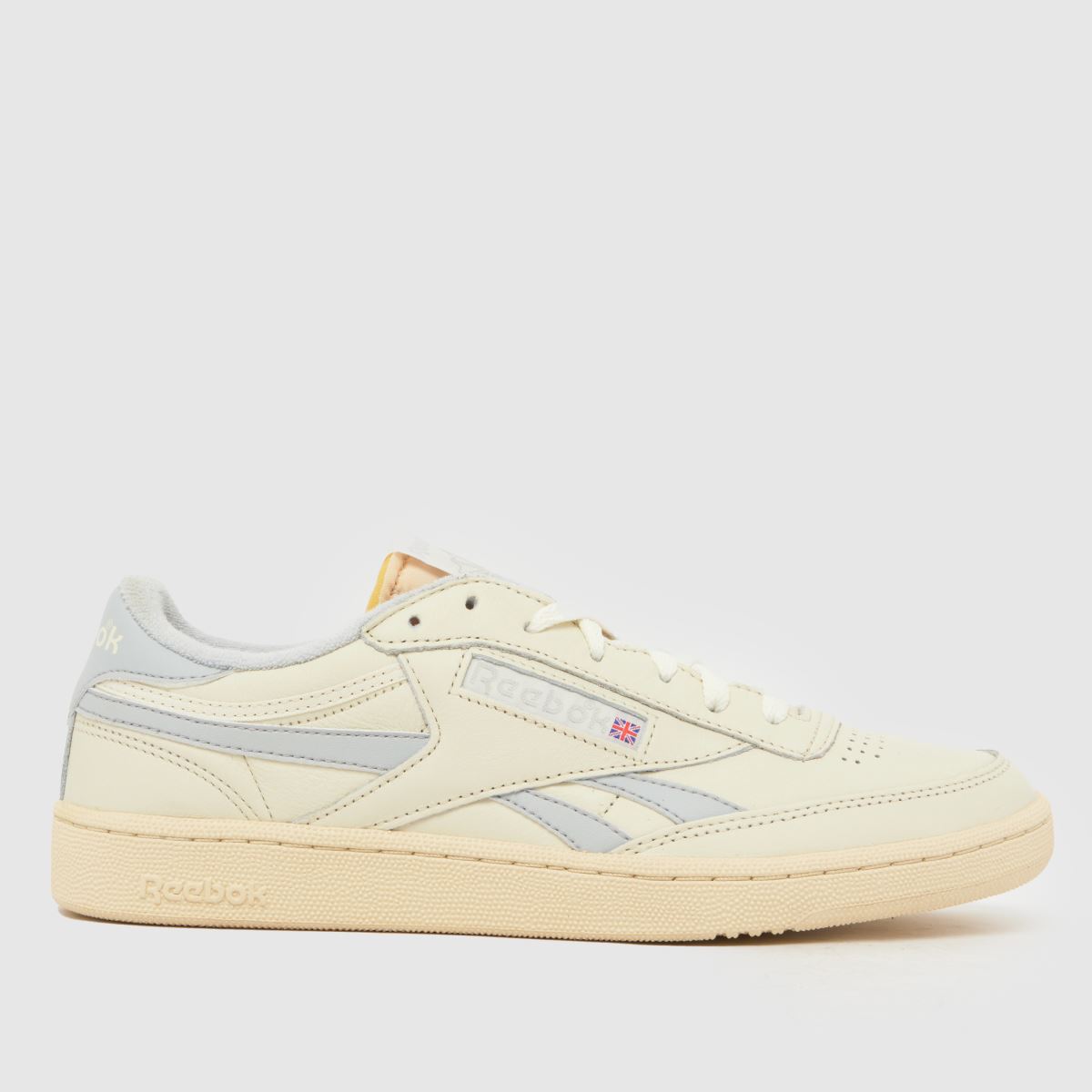 Reebok Club C Revenge Trainers in White & grey