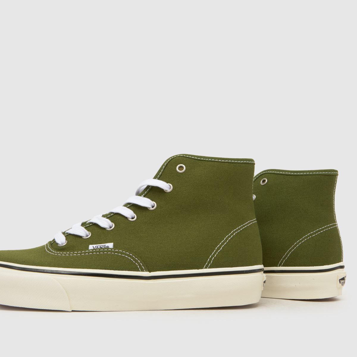 Vans Authentic Hi 2.0 in Green Vans Authentic Hi 2.0 7