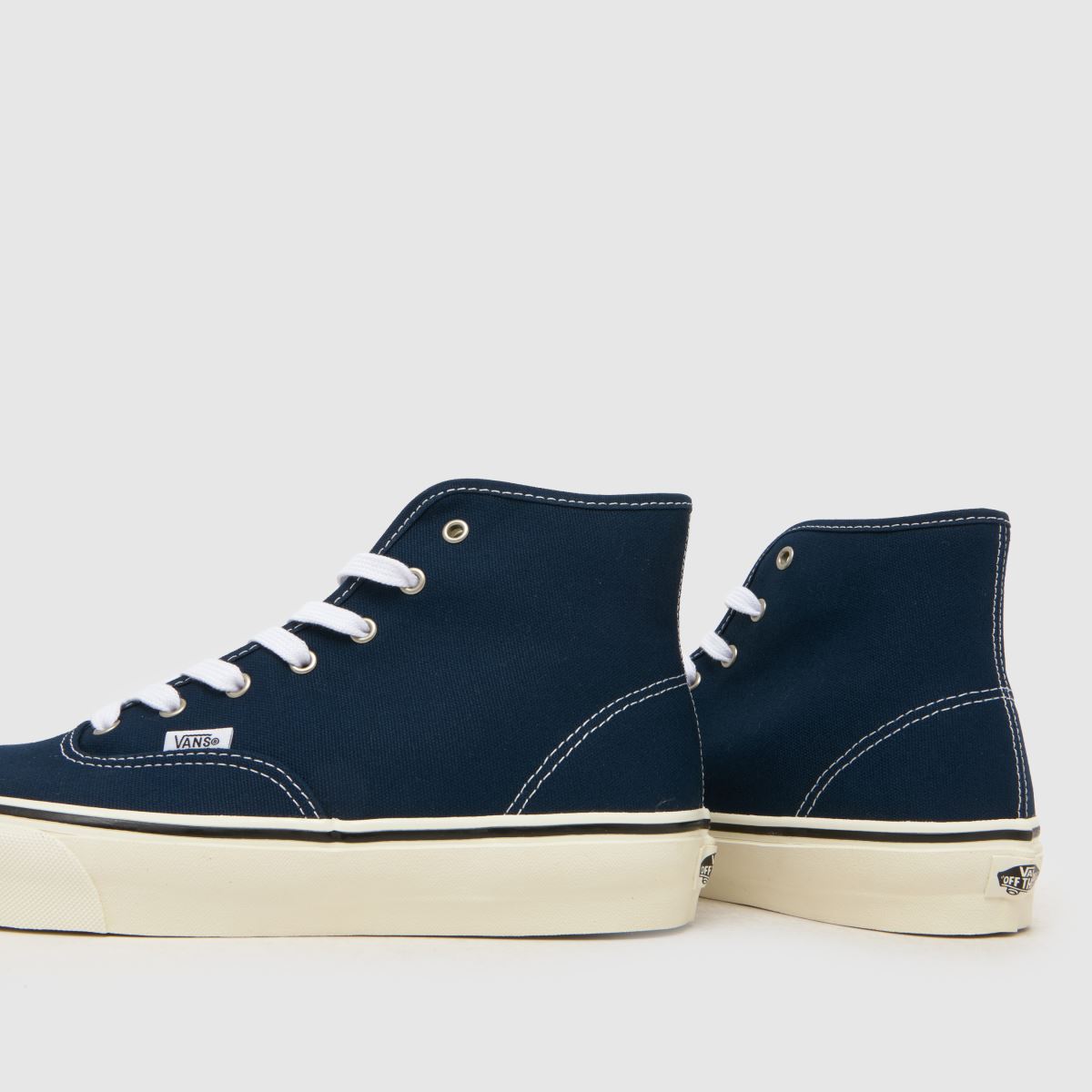 Vans Authentic Hi 2.0 in Navy & White Vans Authentic Hi 2.0 7