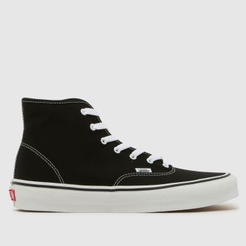 Vans Black & White Authentic Hi 2.0 Mens Trainers