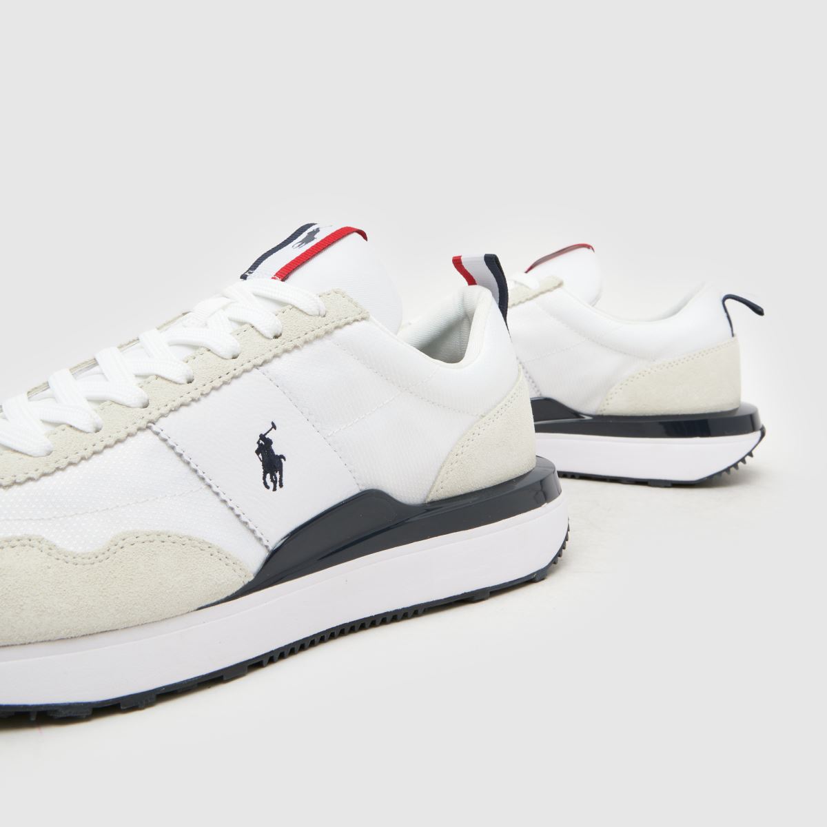 Polo Ralph Lauren Train 89 in White & Navy Polo Ralph Lauren Train 89 7
