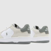 Polo Ralph Lauren Masters Court in White & grey Polo Ralph Lauren Masters Court,4 of 4