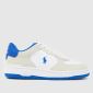White & Blue