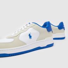 Polo Ralph Lauren Masters Court in White & Blue Polo Ralph Lauren Masters Court,4 of 4