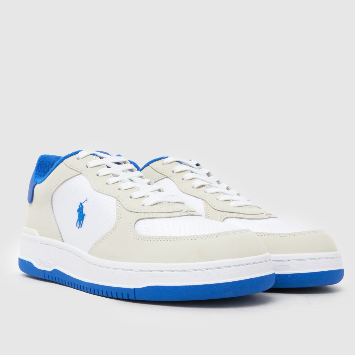 Polo Ralph Lauren Masters Court in White & Blue Polo Ralph Lauren Masters Court 8
