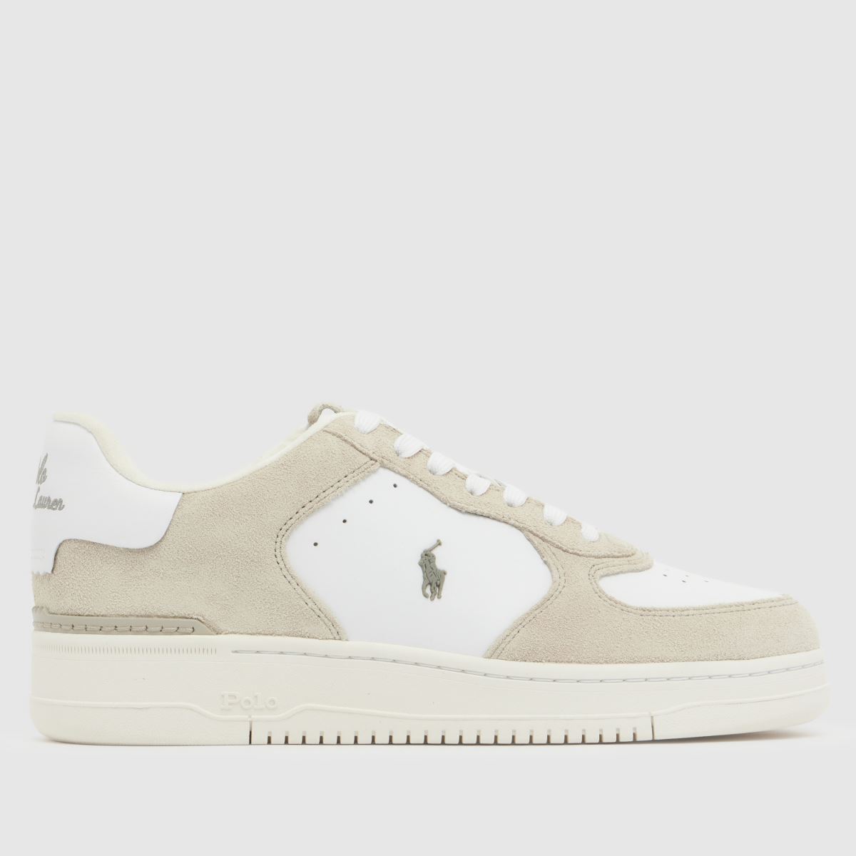 Polo Ralph Lauren Masters Court Trainers in Grey