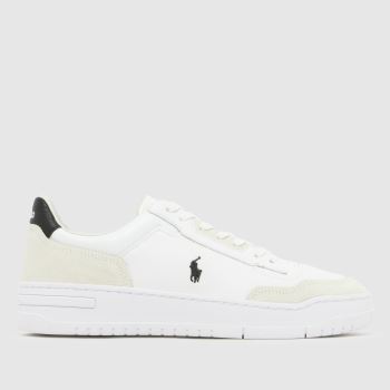 Polo Ralph Lauren White Kenmare Mens Trainers