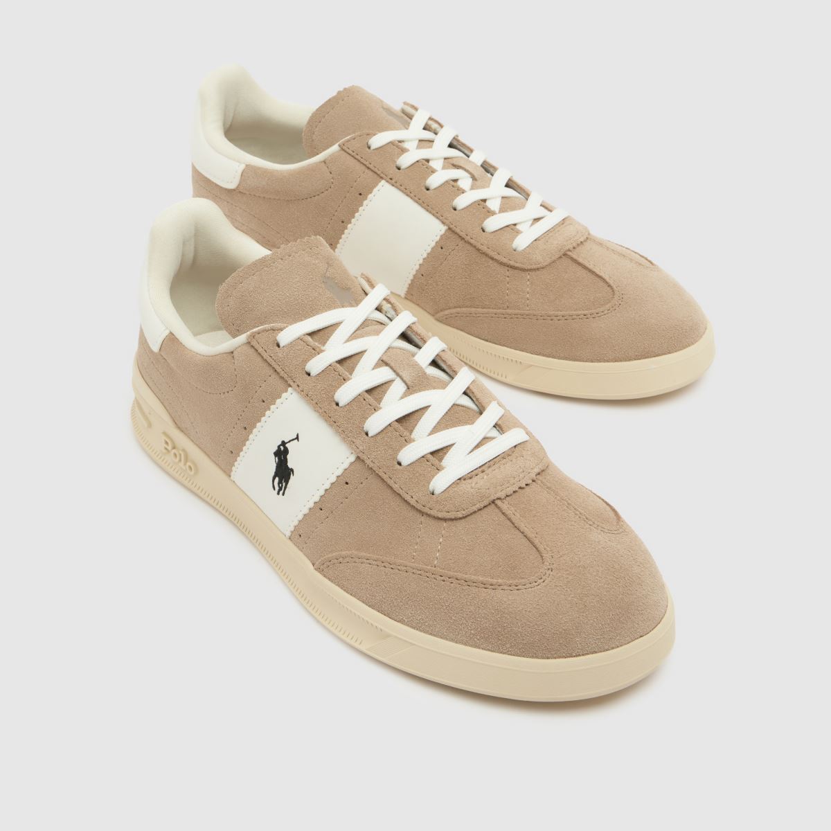 Polo Ralph Lauren Heritage Aera in White & Beige Polo Ralph Lauren Heritage Aera 4