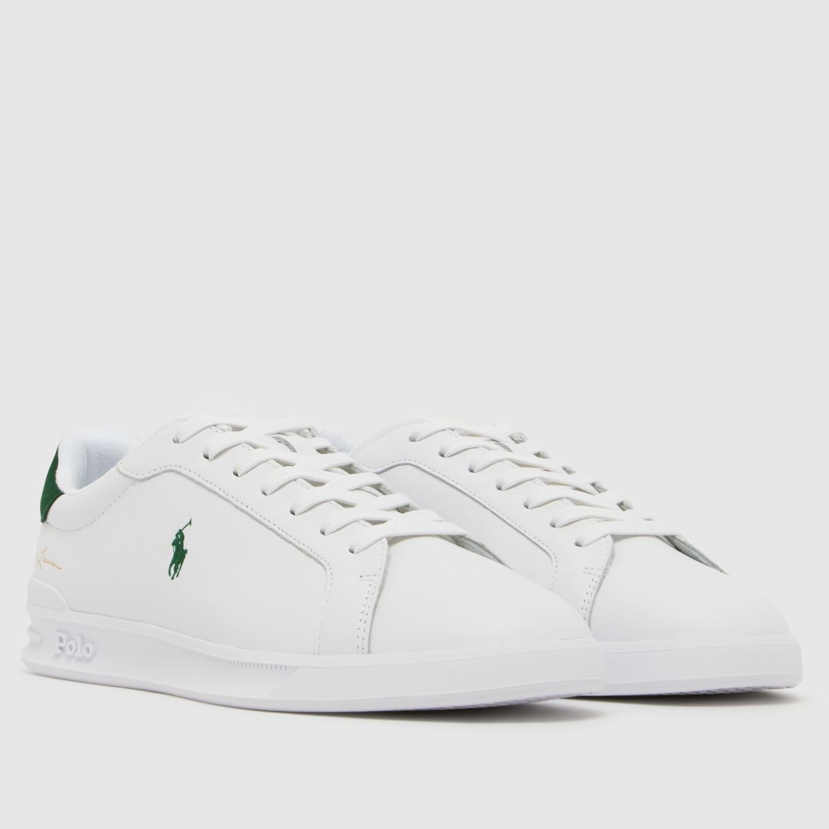 Polo Ralph Lauren Heritage Court in White Polo Ralph Lauren Heritage Court 1