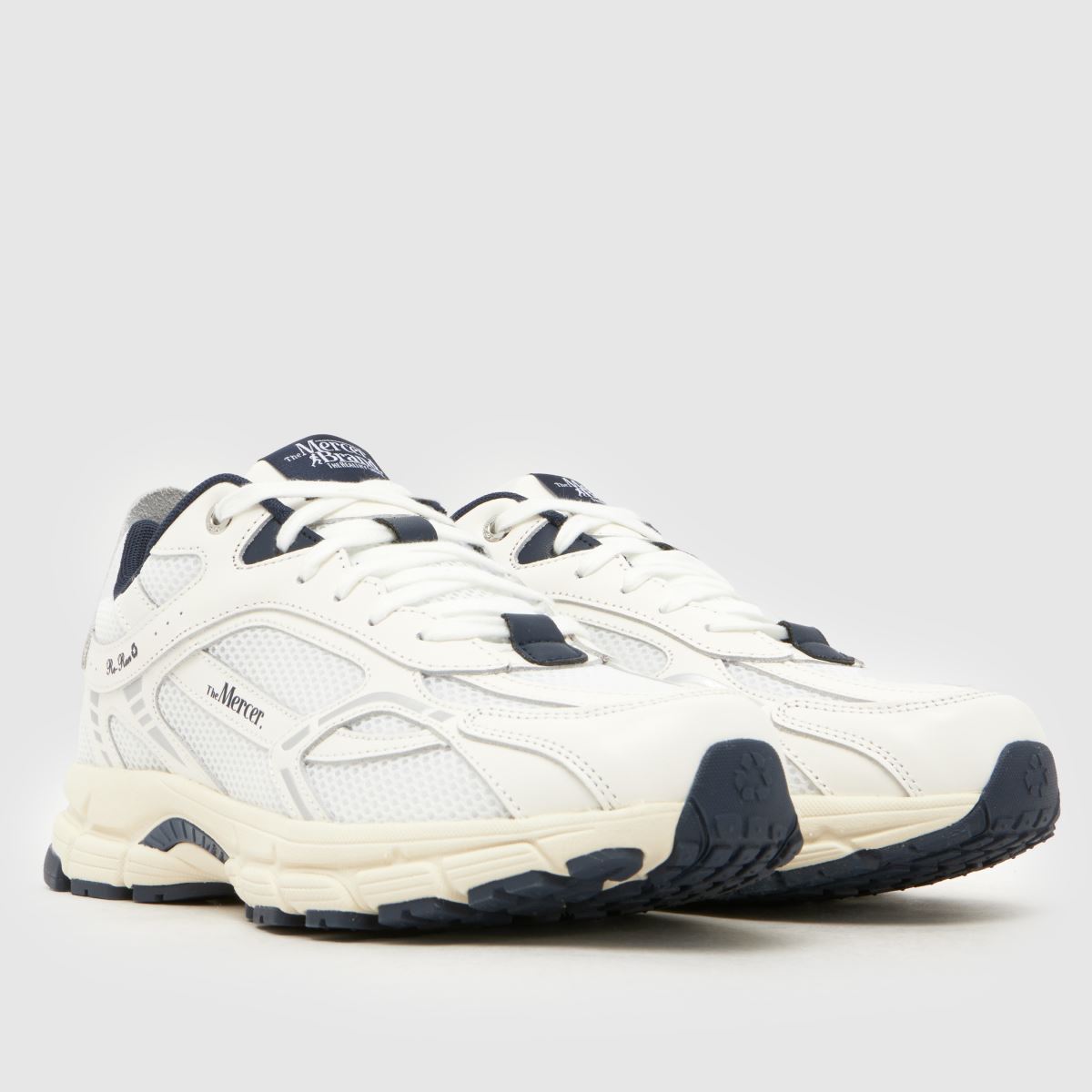 Mercer Re-Run in White & Navy Mercer Re-Run 1