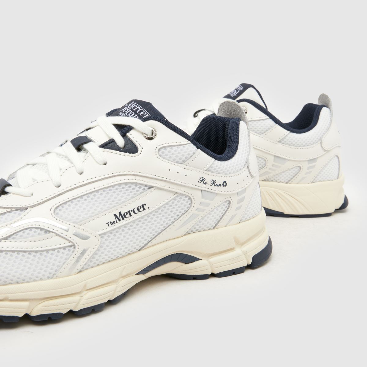 Mercer Re-Run in White & Navy Mercer Re-Run 7