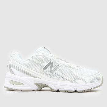 New Balance White Multi 740 Mens Trainers
