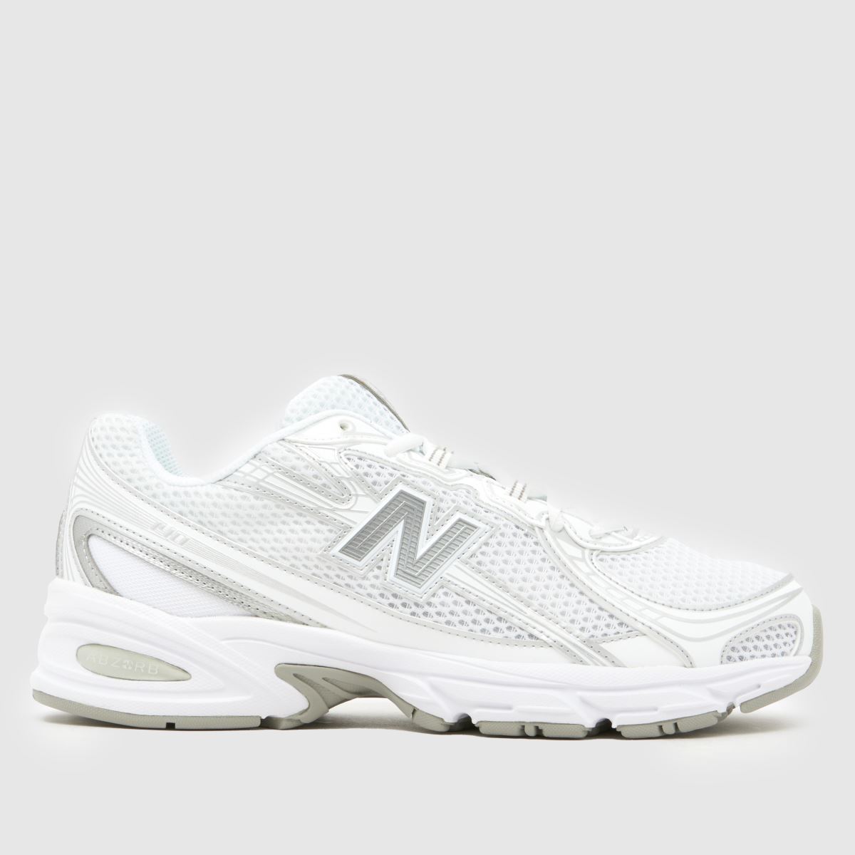 New Balance 740 Trainers in White Multi