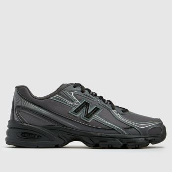 New Balance Dark Grey 740 Mens Trainers