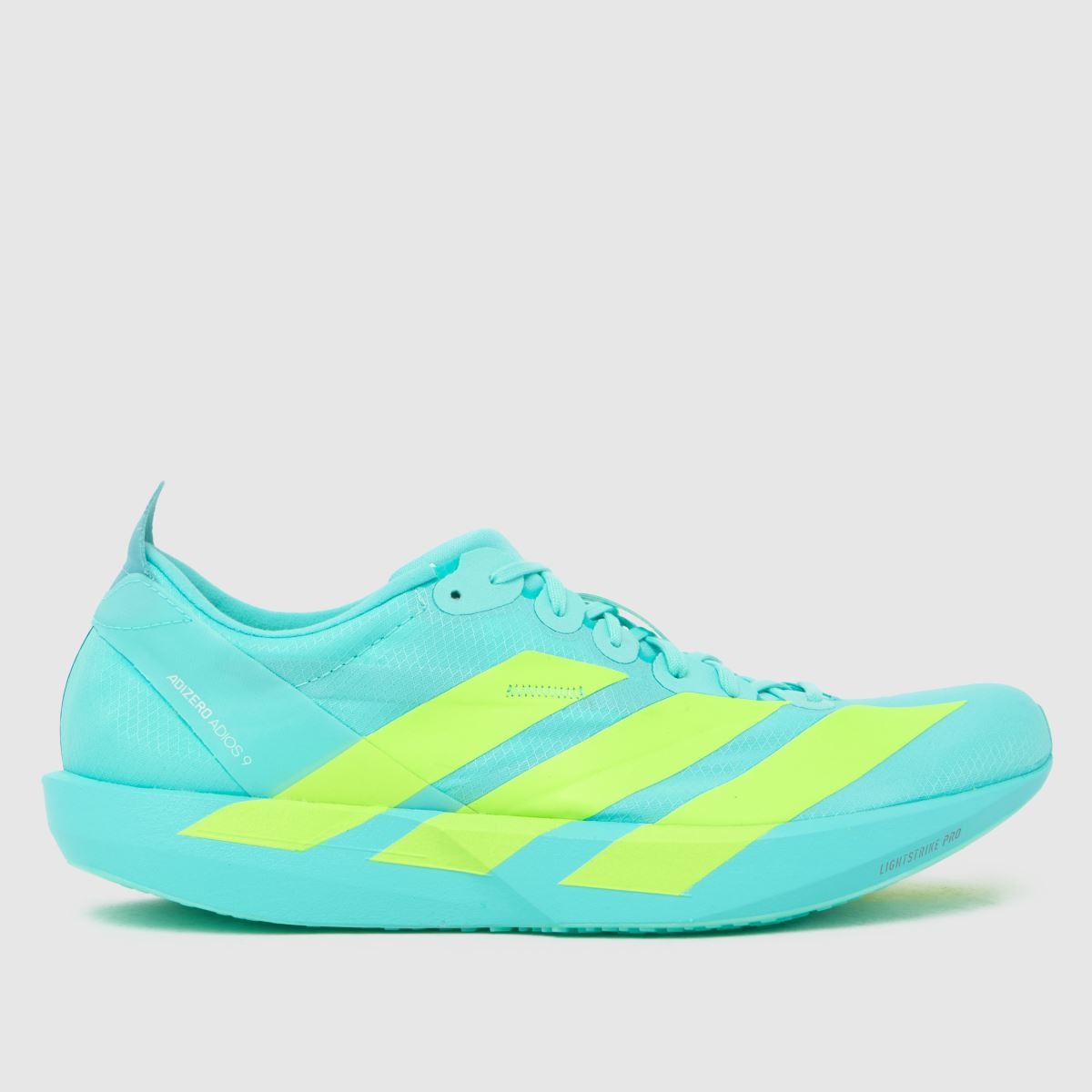 adidas Adizero Adios 9 Trainers in Turquoise