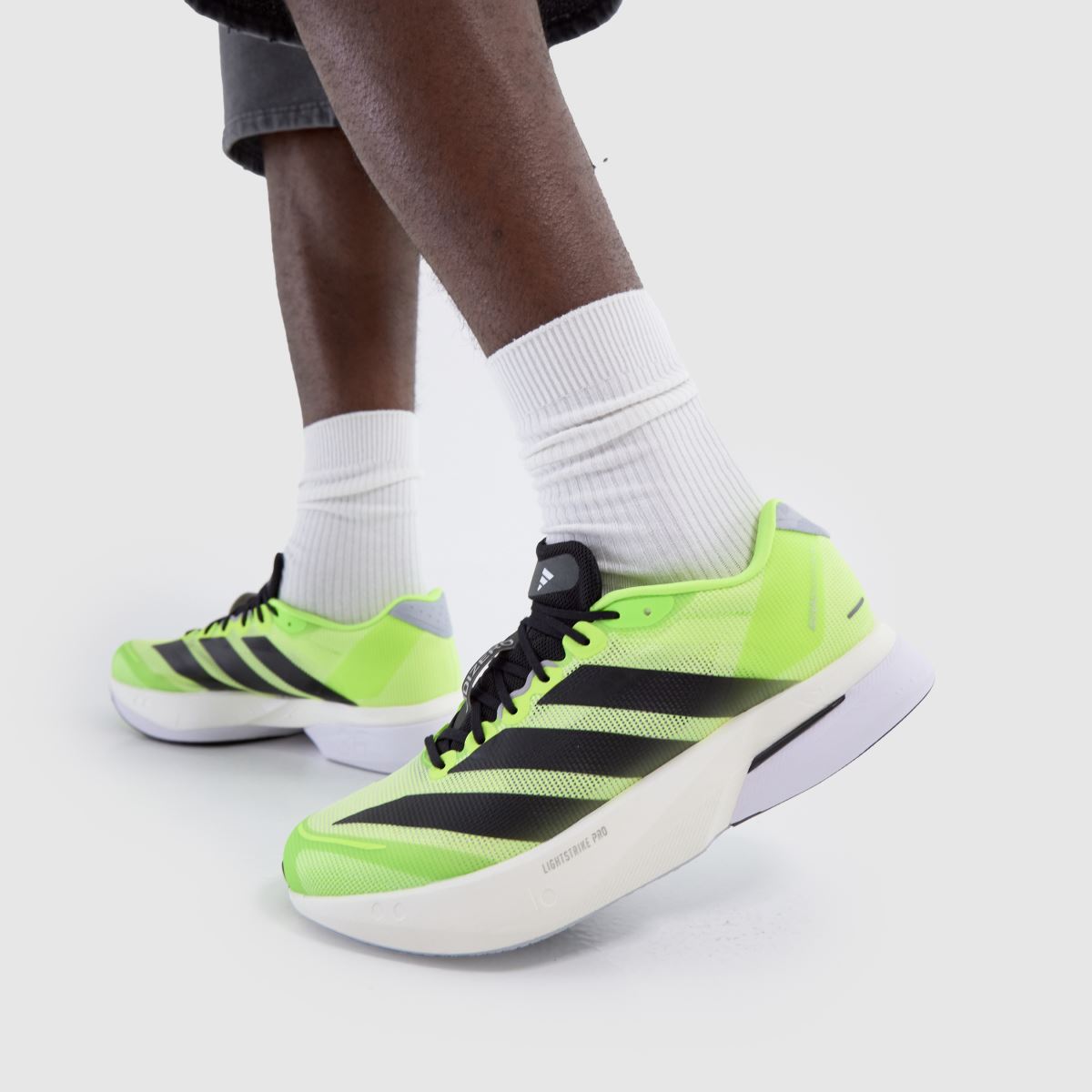 adidas Adizero Boston 13 in Lime adidas Adizero Boston 13 8