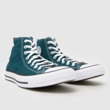 Converse All Star Hi in Dark Green Converse All Star Hi,2 of 4