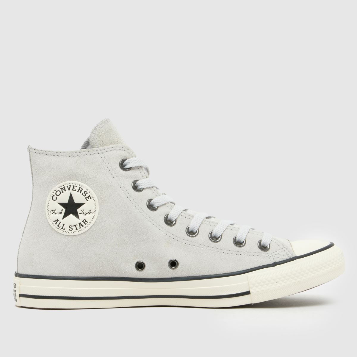 Converse All Star Hi Trainers in Light Grey