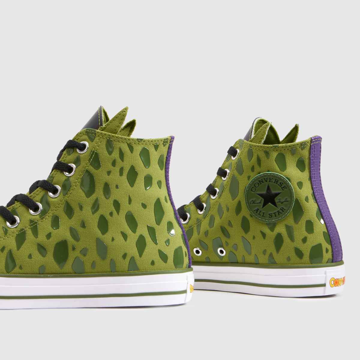 Converse All Star Hi Dragon Ball Z in Green Multi Converse All Star Hi Dragon Ball Z 7
