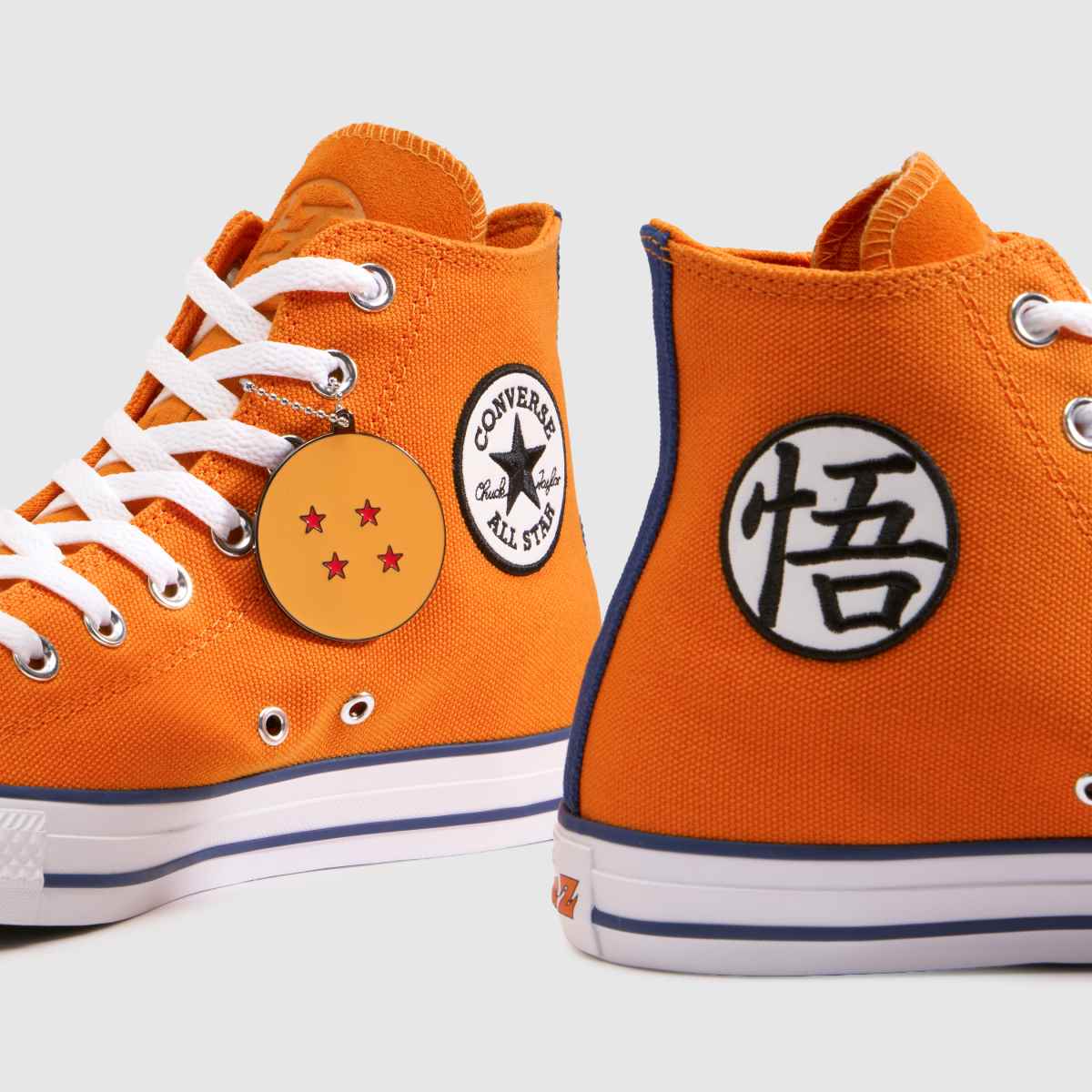 Converse All Star Hi Dragon Ball Z in Orange Multi Converse All Star Hi Dragon Ball Z 7