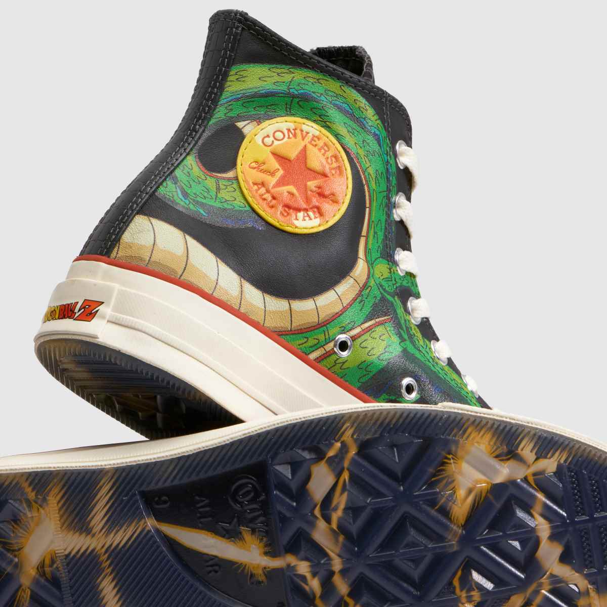 Converse Chuck 70 Dragon Ball z in Black & Green Converse Chuck 70 Dragon Ball z 4