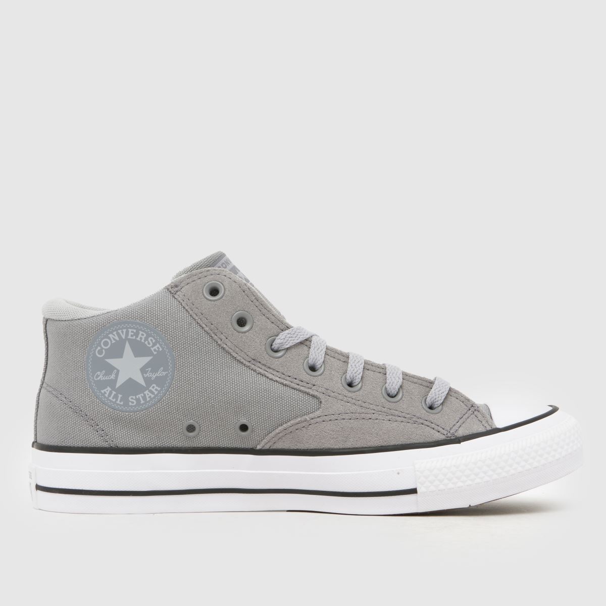 Converse All Star Malden Trainers in White & grey