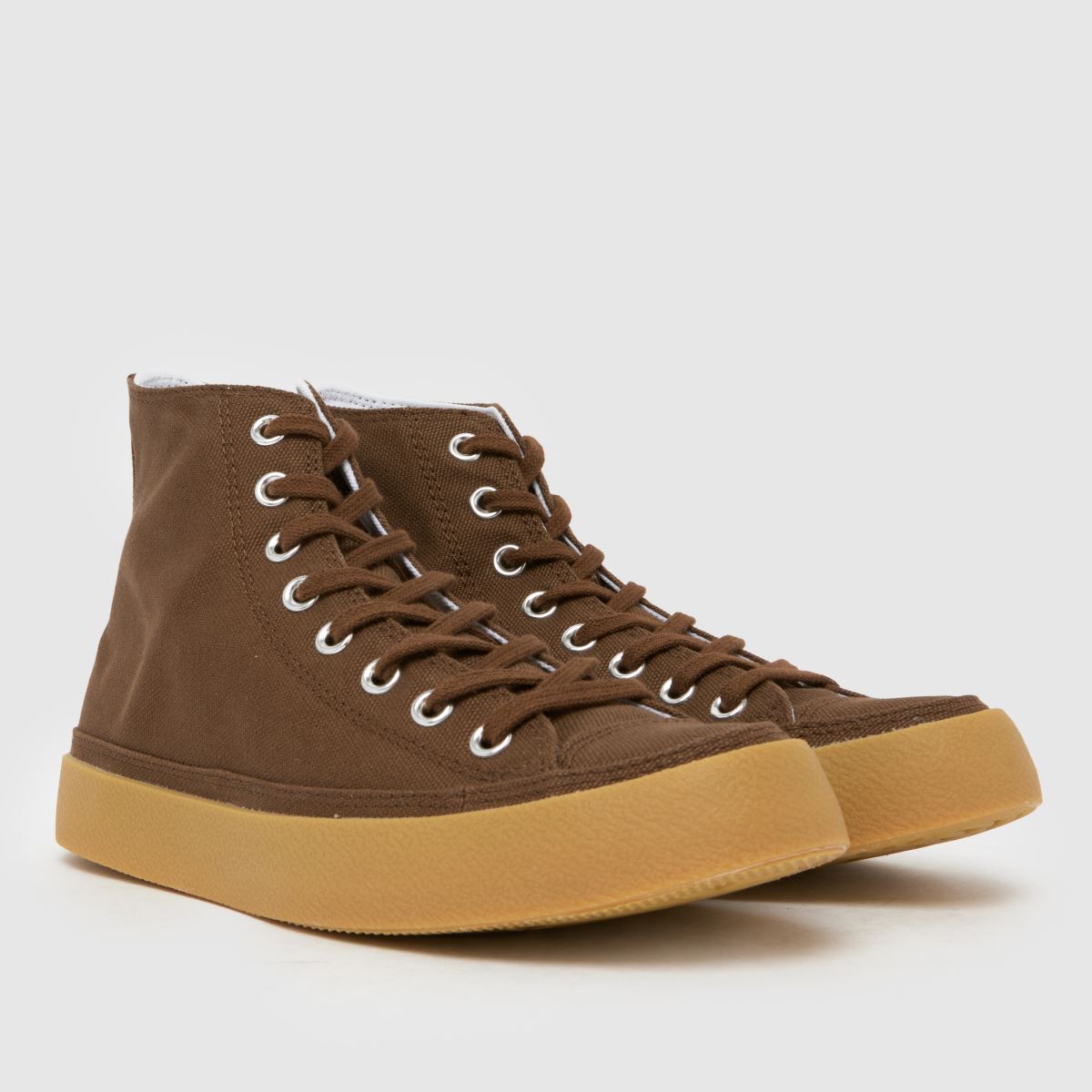 Mens Brown Converse All Star Hi Trainers schuh