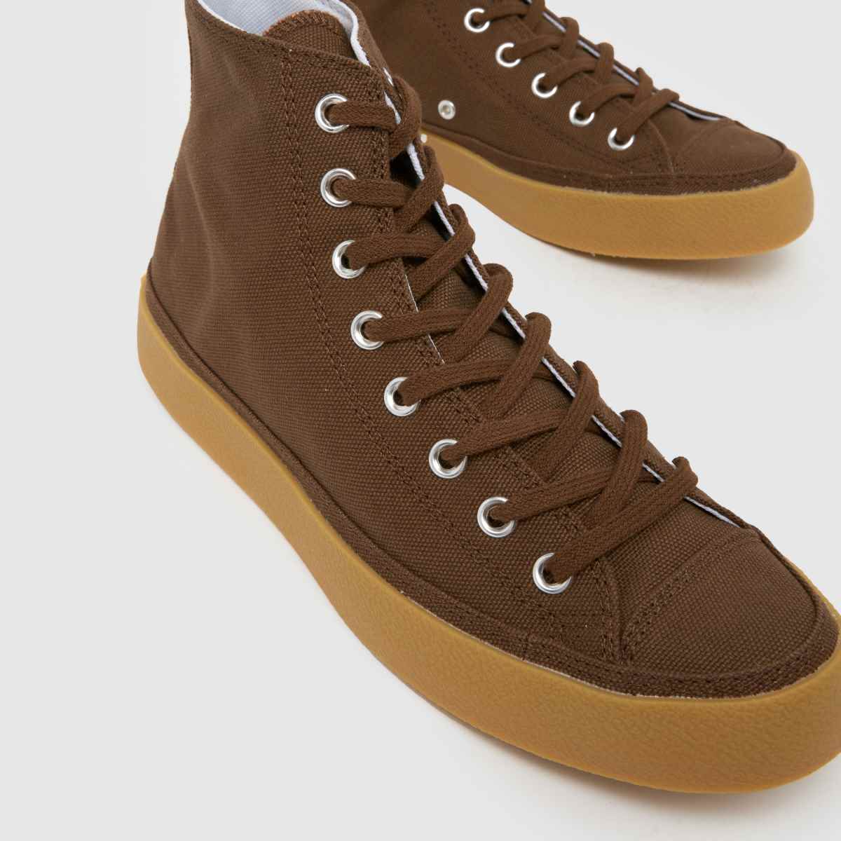 Mens Brown Converse All Star Hi Trainers | schuh