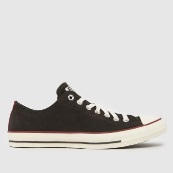 Converse Dark Brown All Star Ox Mens Trainers