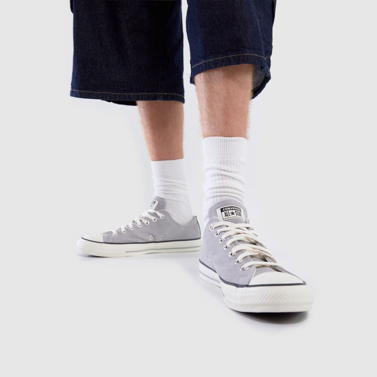 Herren Converse Grau All Star Ox Sneaker Converse All Star Ox 8
