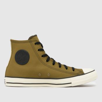 Converse Khaki All Star Hi TecTuff Mens Trainers