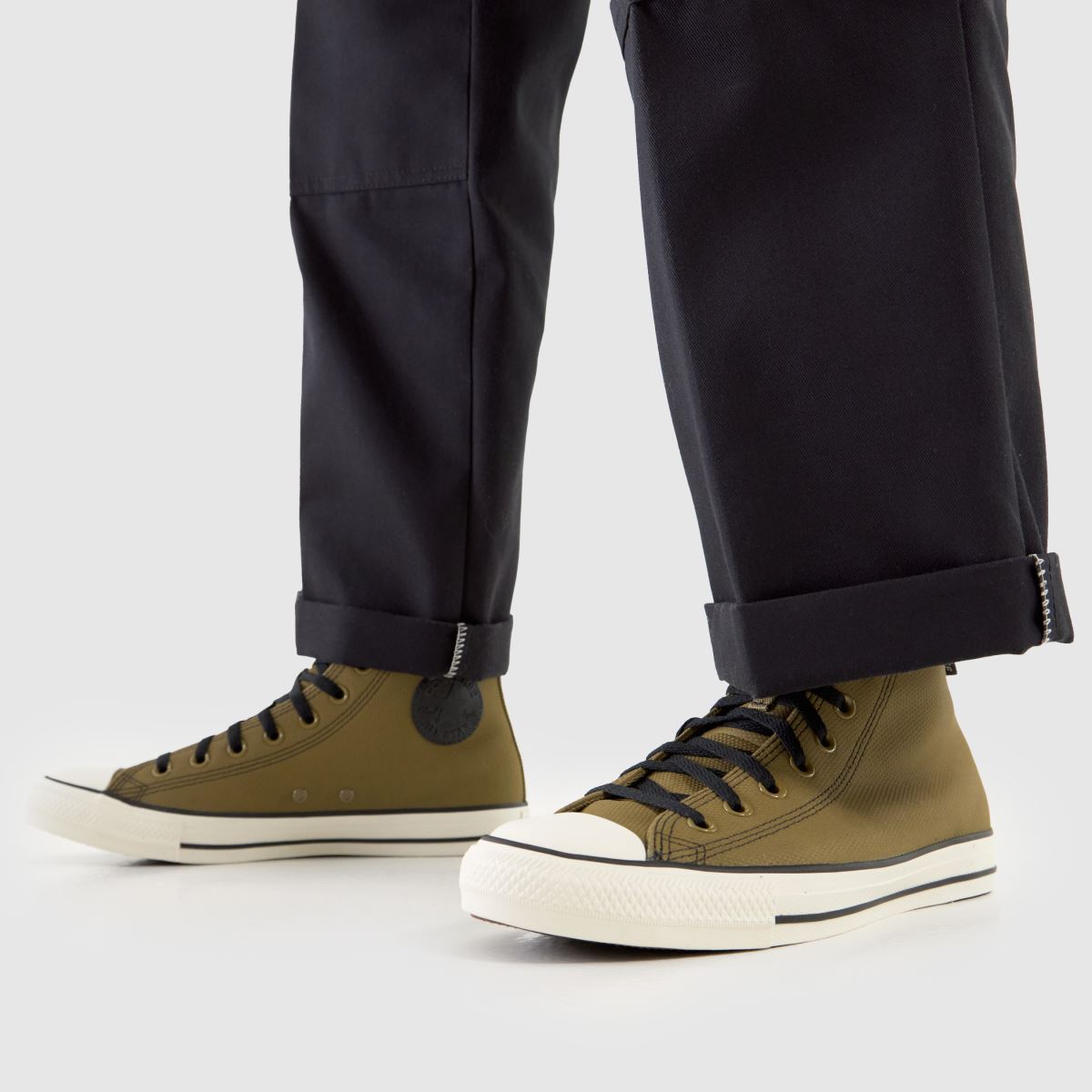 Herren Converse Khaki All Star Hi Tectuff Sneaker Converse All Star Hi TecTuff 8