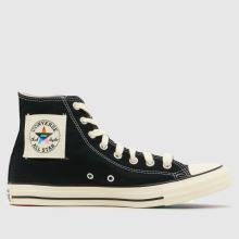 Converse All Star Hi Pride in Black Multi Converse All Star Hi Pride,1 of 4