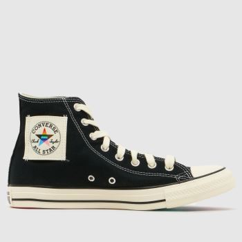 Converse Black Multi All Star Hi Pride Mens Trainers