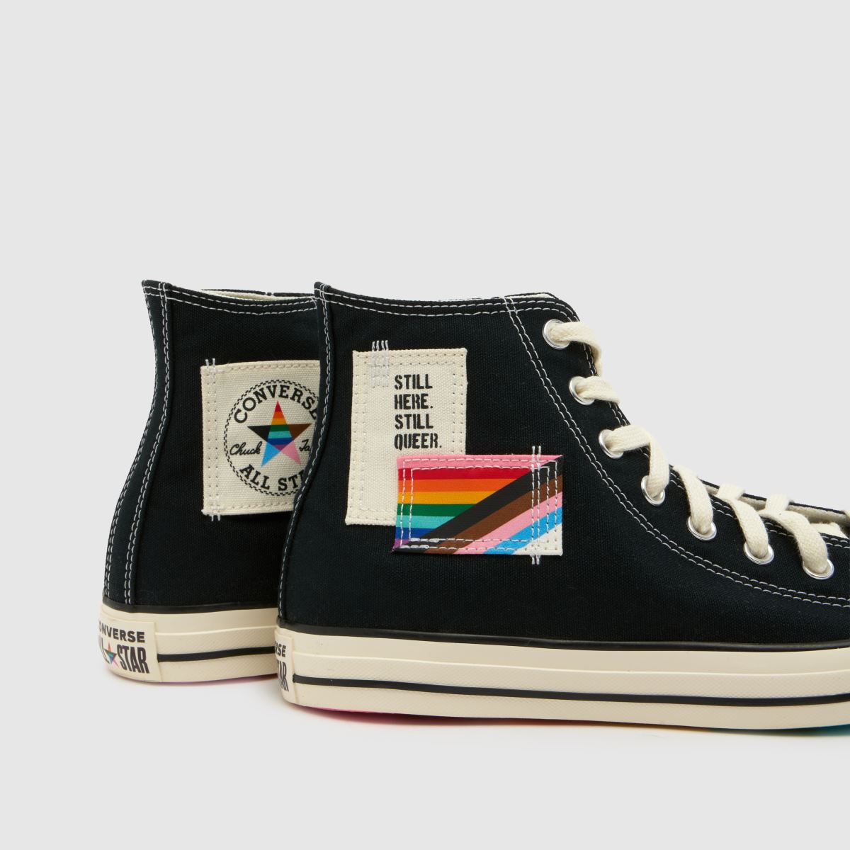 Converse All Star Hi Pride in Black Multi Converse All Star Hi Pride 4